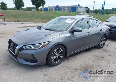 2020 Nissan Sentra Sv Xtronic Cvt z USA, uszkodzony, nr VIN 3N1AB8CV5LY214600